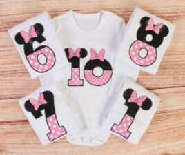 بادی طرح مینی موس blue star