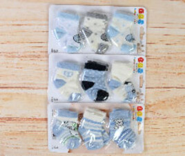 جوراب 3 عددی (1-3 ماه) bbs