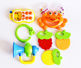 ست جغجغه ای و دندانگیر نوزادی