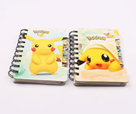 دفترچه یادداشت سیمی Pokemon