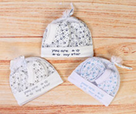 ست کلاه و دستکش و پاپوش maral baby