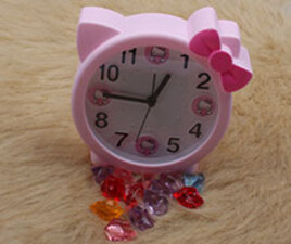 ساعت رومیزی hello kitty