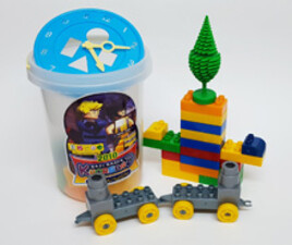 لگو سطلی ساعتی