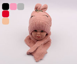 کلاه و شال گردن (3-2 سال)