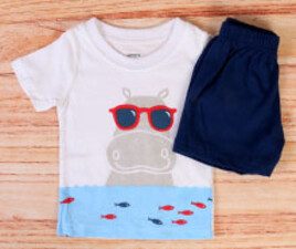 تیشرت و شلوارک کارترز carters