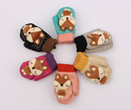 دستکش بنددار و تو کرک (7-5 سال)