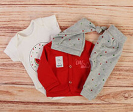 ست 4 تکه طرح هندوانه vachyoon