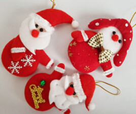 عروسک نمدی کریسمس