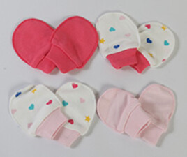 دستکش دو عددی (3-0 ماه) bebetto