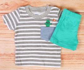 تیشرت و شلوارک کارترز carters