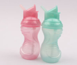 قمقمه سیلیکونی نی دار