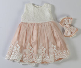 پیراهن مجلسی و تل bebetto ترکیه