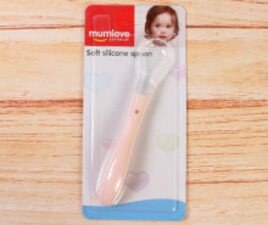 قاشق غذاخوری سیلیکونی mumlove