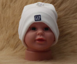 کلاه لبه دوبل نوزادی (دارای رنگبندی)