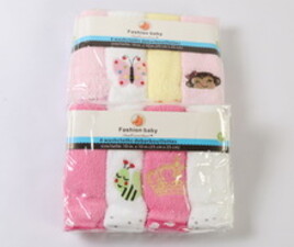پک دستمال حوله ای 4 عددی fashion baby