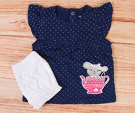 تونیک و شلوارک کارترز carters