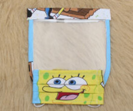 ست ماسک و شیلد باب اسفنجی