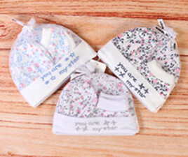 ست کلاه و دستکش و پاپوش maral baby