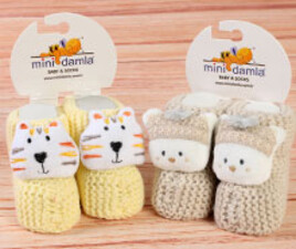 پاپوش بافت جغجغه ای mini damla