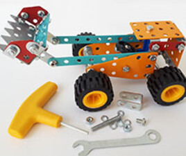 بازی ساختنی ماشین خاک برداری 151 قطعه