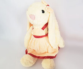 خرگوش پشمالو لباس دار