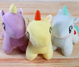 عروسک سوتی اسب تک شاخ (یونیکورن)