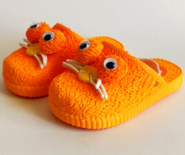 دمپایی جلوبسته پنگول ( نارنجی)