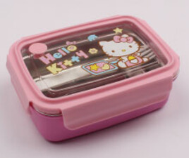 ظرف غذا دو منظوره Hello Kitty