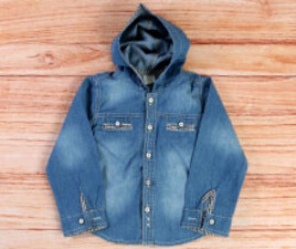 شومیز نوزادی کلاهدار long wababy