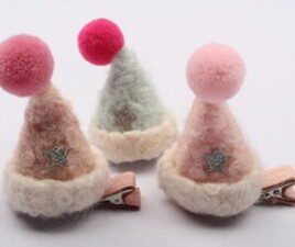 گل سر انبری کلاه