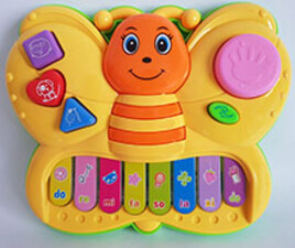 اسباب بازی پیانو پروانه