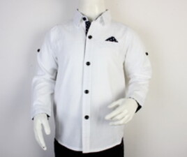 شومیز سفید Zabv