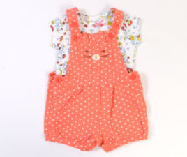 رامپر پیشبندی و تیشرت کارترز carter's