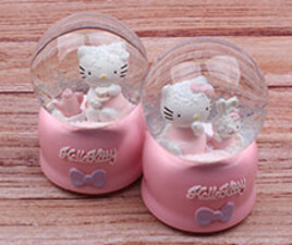 گوی موزیکال هلوکیتی Hello Kitty