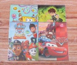 دفتر نقاشی سیمی بزرگ