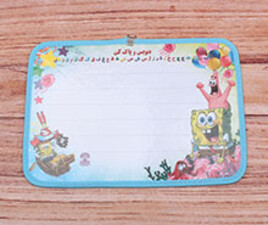 تخته وایت برد دو طرفه باب اسفنجی