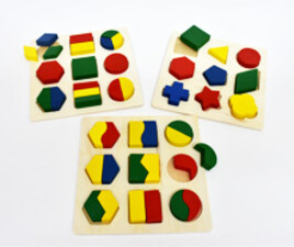 مونته سوری چوبی سه تایی