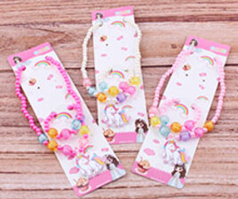 ست گردنبند و دستبند اسب تک شاخ