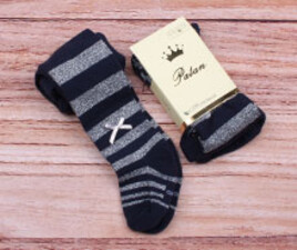 جوراب شلواری راه راه