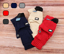 کلاه و شال گردن (12-6 ماه)