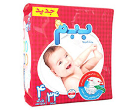 پوشک سایز 4 ببم bebem بسته 34 عددی