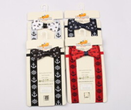 ست ساس بند و پاپیون Mini damla ترکیه