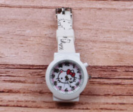 ساعت مچی چراغ دار Hello kitty