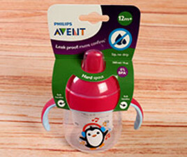 لیوان سوپاپ دار avent