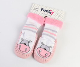 جوراب طرح پاپوش funny baby ترکیه