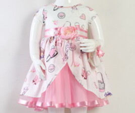 پیراهن مجلسی و تل seker kiz ترکیه