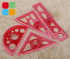 ست خط کش، گونیا و نقاله