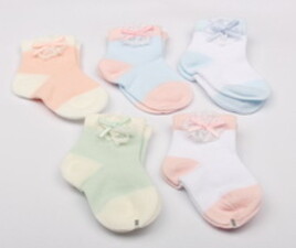جوراب نوزادی(3-0 ماه)