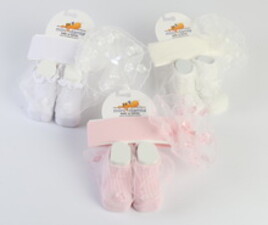 ست جوراب و تل mini damla ترکیه