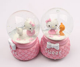 گوی موزیکال Hello Kitty